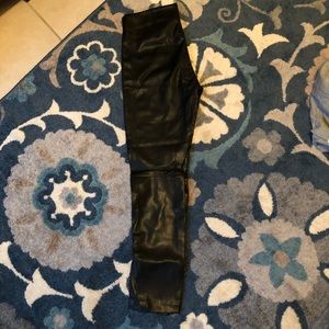 Brand new H&M faux leather pants/leggins